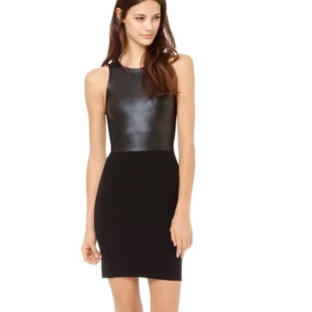 WilfredFree Elin  Leather Panel Dress